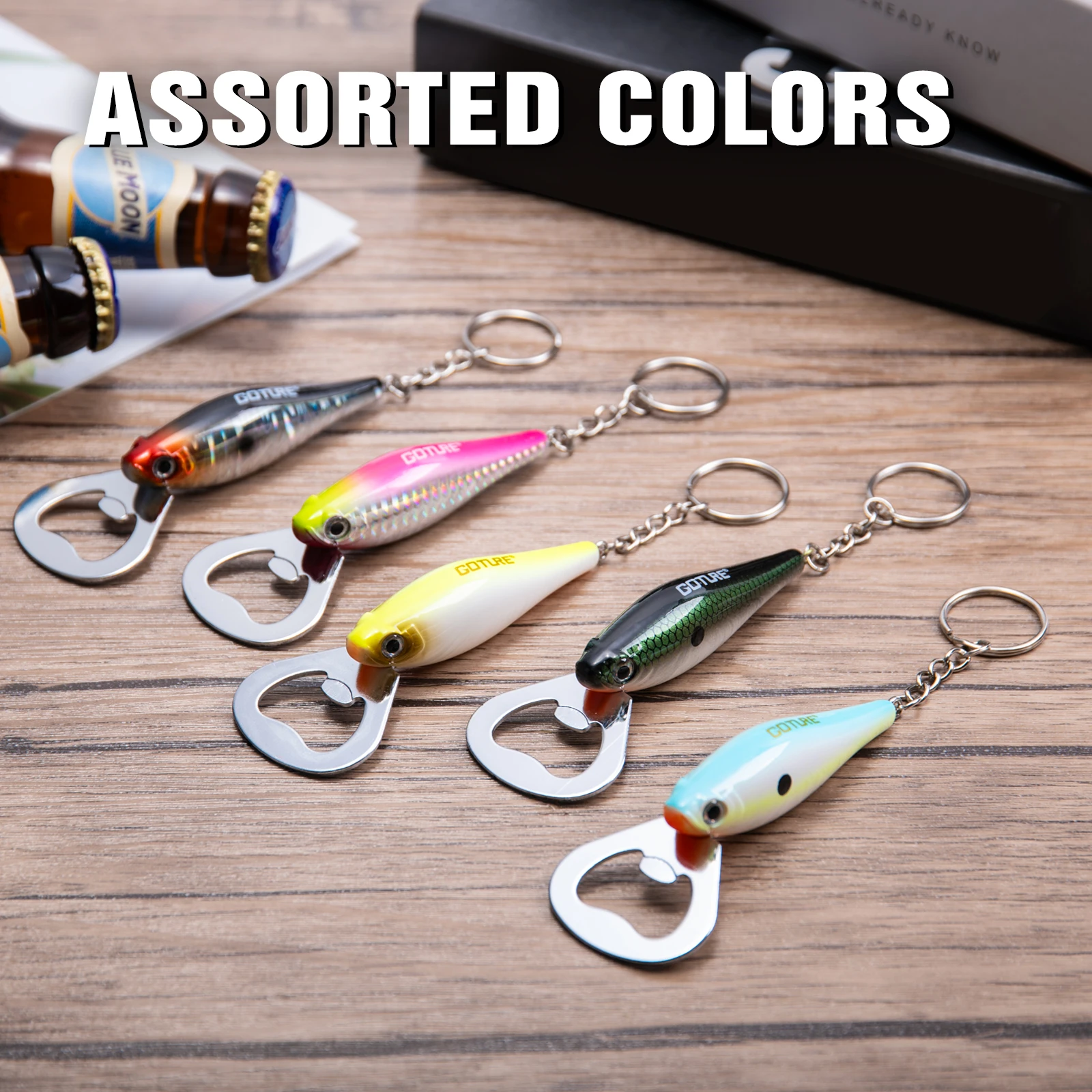 Kitchen Gadgets For Seniors - Goture 1 stks Vissen Lokken Flesopener