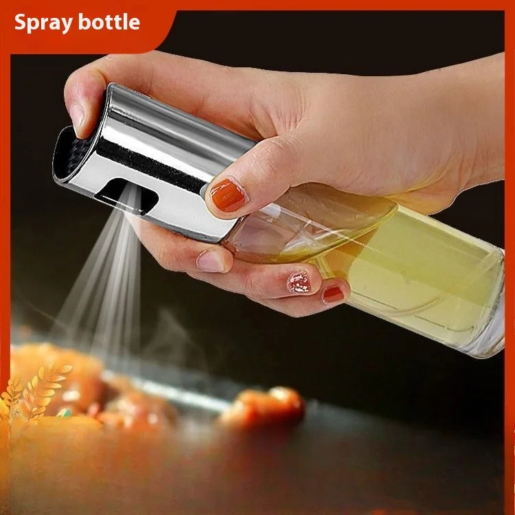 Kitchen Gadgets Oil Spray - 100 ml glazen oliespuitpot huishoudelijke pers