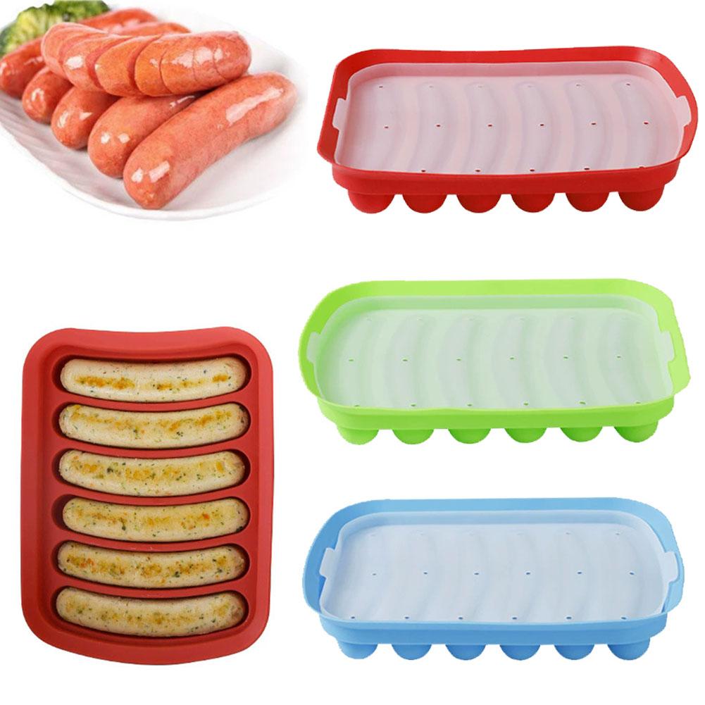 Kitchen Gadgets Made In Usa - DIY-kwaliteit siliconen worstvorm Babyvoedingssupplement Tool Zelfgemaakte