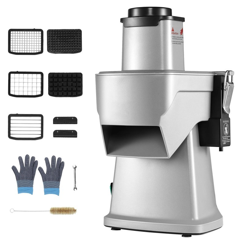 Vegetable Chopper - SucceBuy Elektrische Groentesnijder 4-in-1 Multifunctionele Voedselsnijder