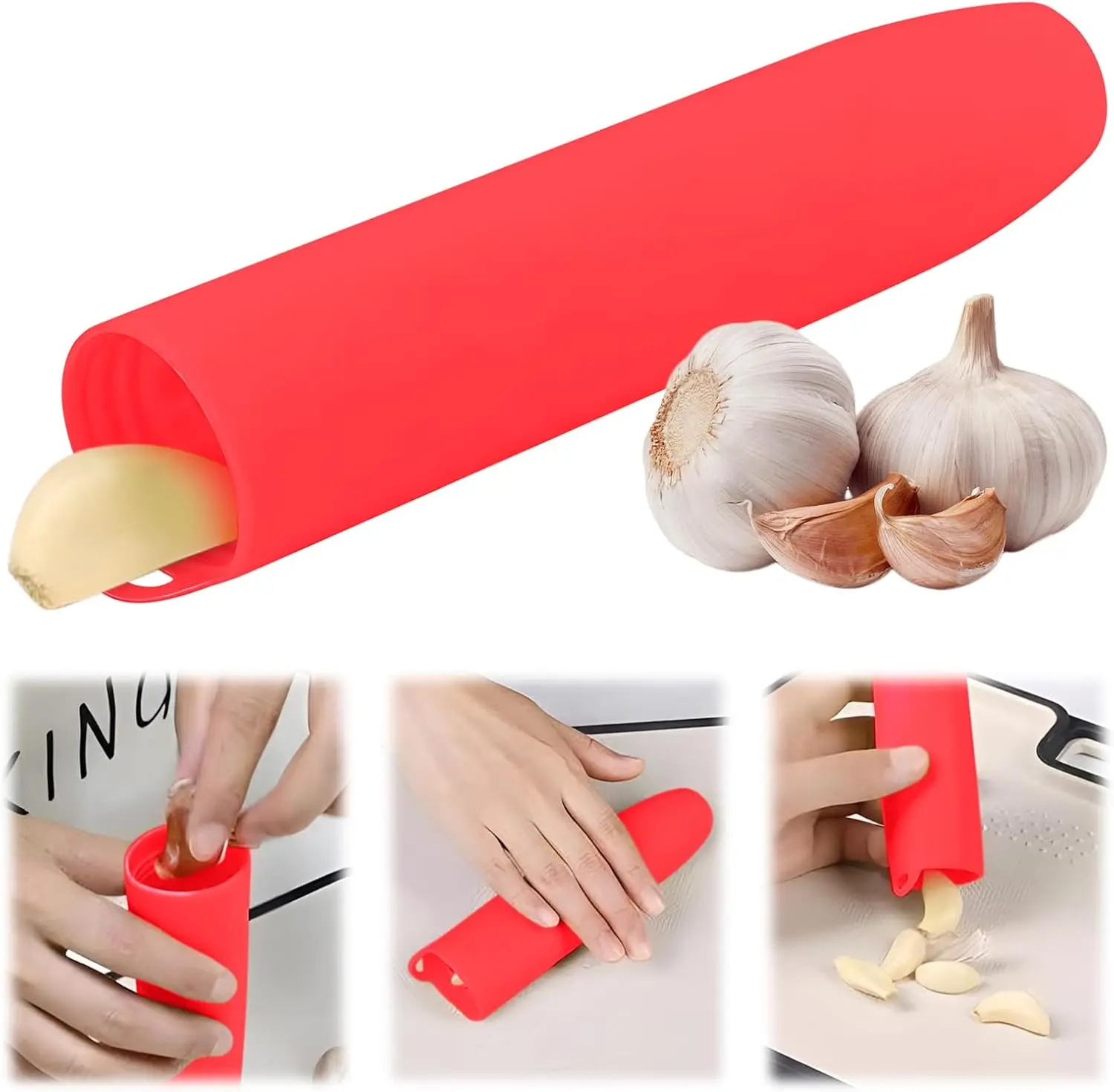 Kitchen Gadgets Youtube - Siliconen schilbuisroller Schilbuisgereedschap Geurloos Schil Gemakkelijk