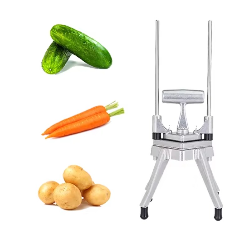Vegetable Chopper - Keukenhulpjes handmatige aardappelchips- en frietjes-snijder, fruit-