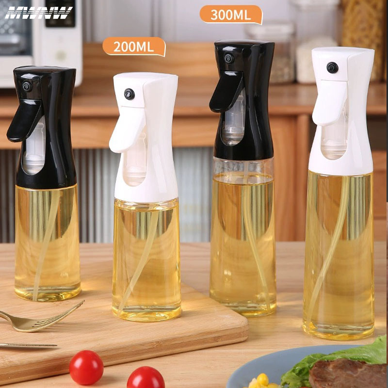 Kitchen Gadgets Oil Spray - 500 ml zwarte keukenoliefles kookolie spray