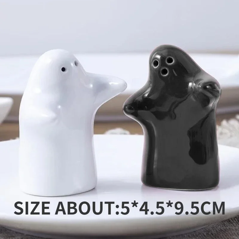 Korean Kitchen Gadgets - Keramische Ghost Grappige Mini Peper Zoutpot