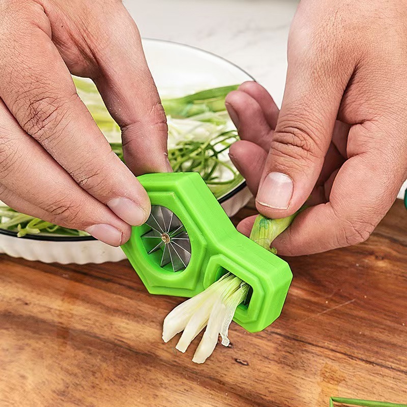 Kitchen Gadgets Wirecutter - Keukengadgets Scallion Cutter RVS Pruimenbloesem Scallion
