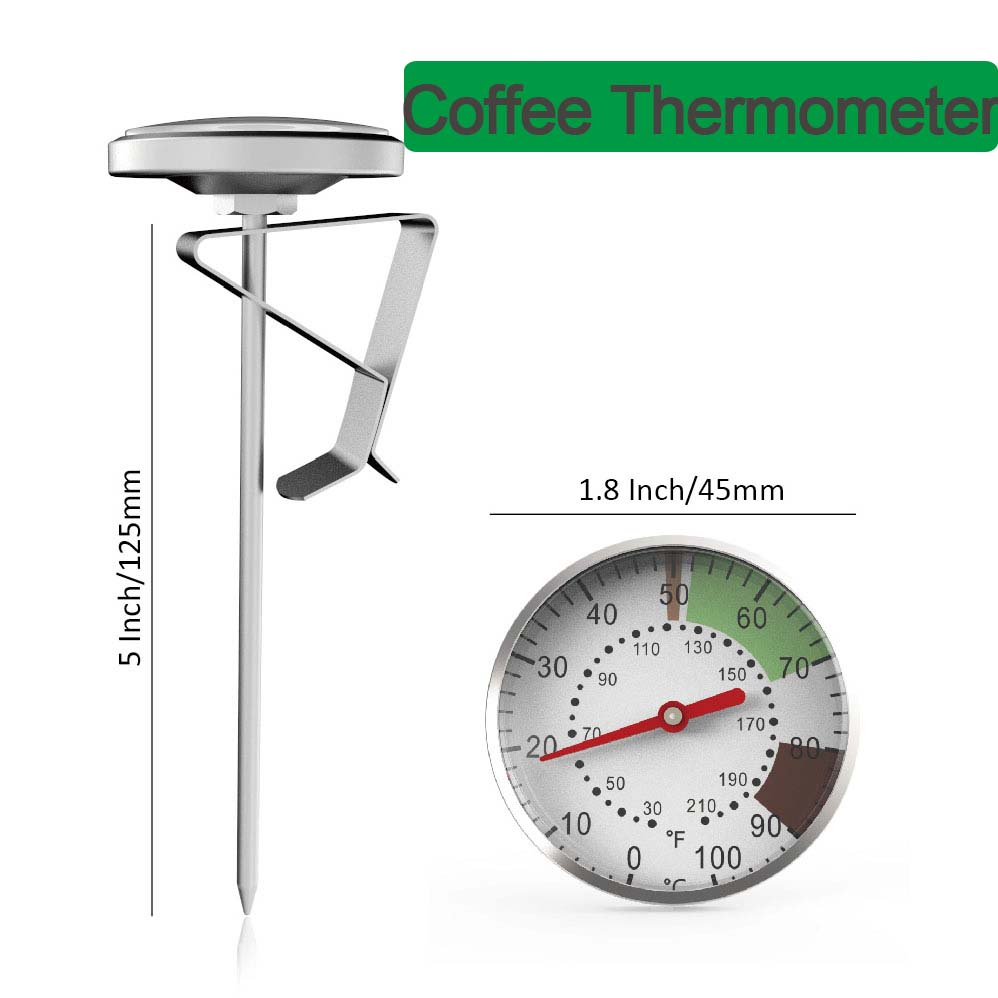 Quality Kitchen Gadgets - 0-100 ° C Voedselthermometer Roestvrij staal