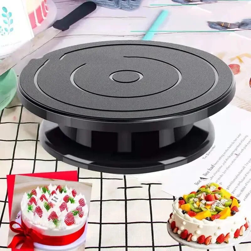 Cake Decorating Turntable - 1Pc 11Inch Plastic Ronddraaiende Cake Decoreren