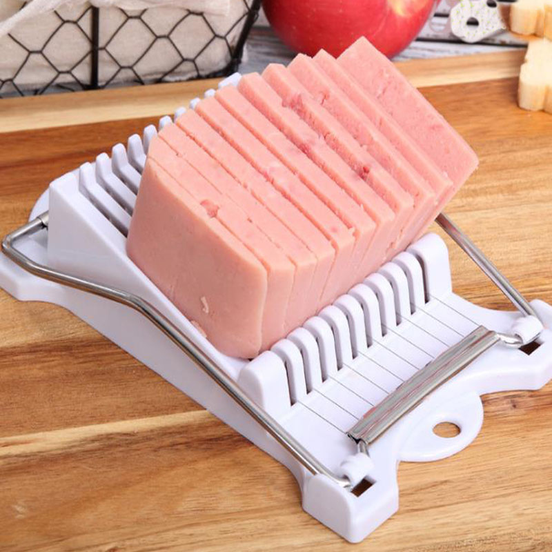 Kitchen Gadgets Wirecutter - Roestvrij staal lunch vlees snijmachine bananensnijder