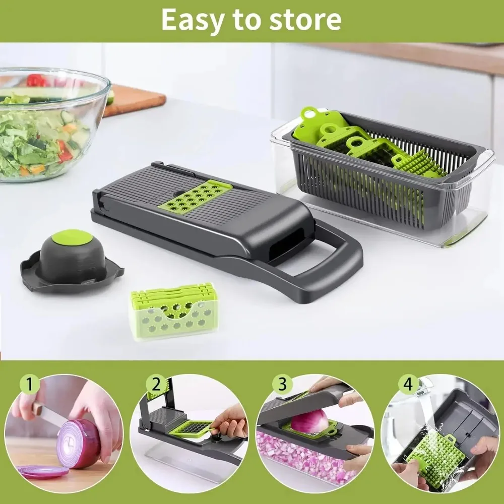 Multifunctionele Groente Chopp - Korean Kitchen Gadgets recensie en prijs