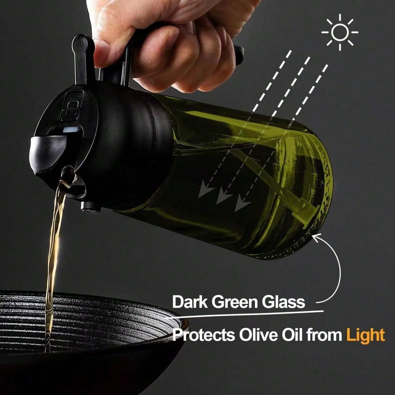 Hoogwaardige olijfoliedispense - Kitchen Gadgets Oil Spray recensie en prijs