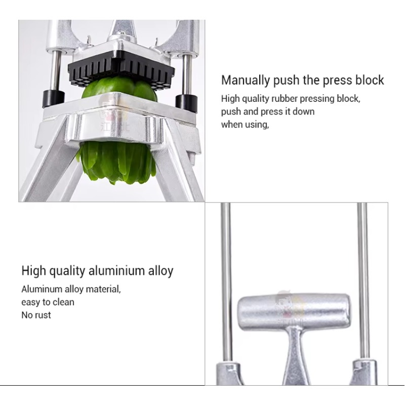 Keukenhulpjes handmatige aarda - Vegetable Chopper recensie en prijs