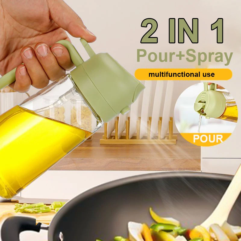 2-in-1 gietspray-sproeier Keuk - Kitchen Gadgets Oil Spray recensie en prijs