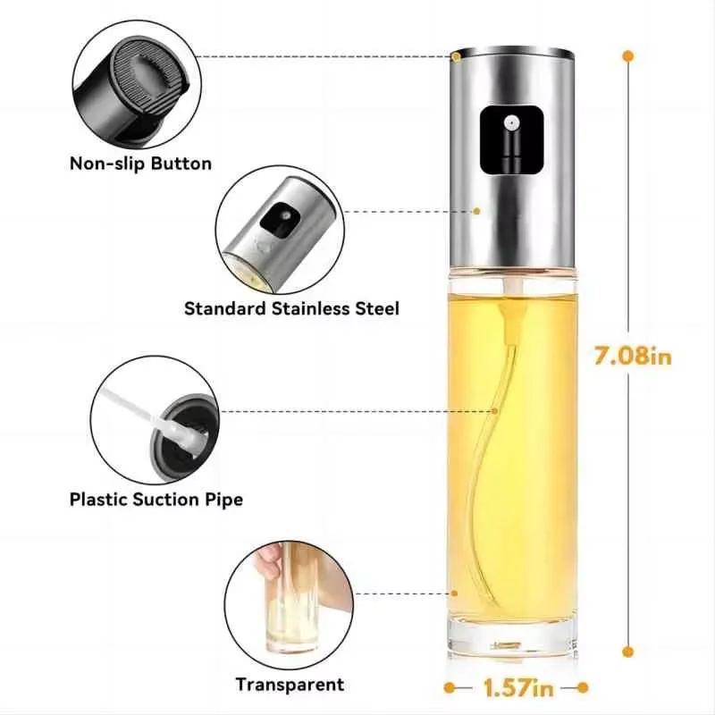 Glazen oliespuit voor koken Ol - Kitchen Gadgets Oil Spray recensie en prijs