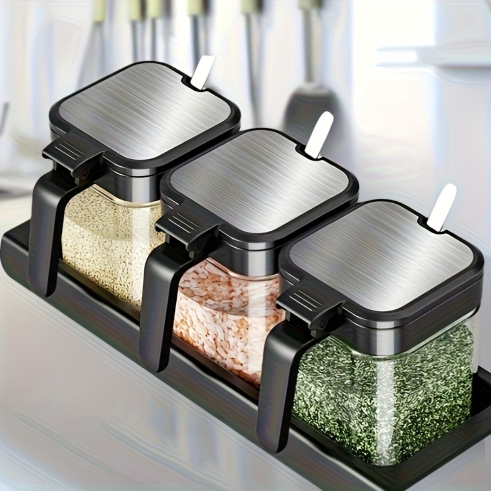 3 stks Glazen Kruidenpotjes me - Korean Kitchen Gadgets recensie en prijs