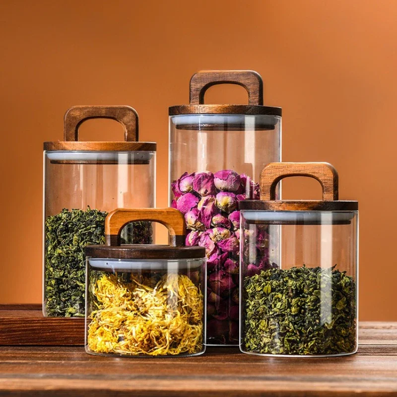 Helderglazen pot met bamboe de - Korean Kitchen Gadgets recensie en prijs