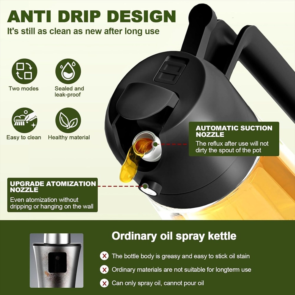 16oz/470ml olijfolie-spuit voo - Kitchen Gadgets Oil Spray recensie en prijs