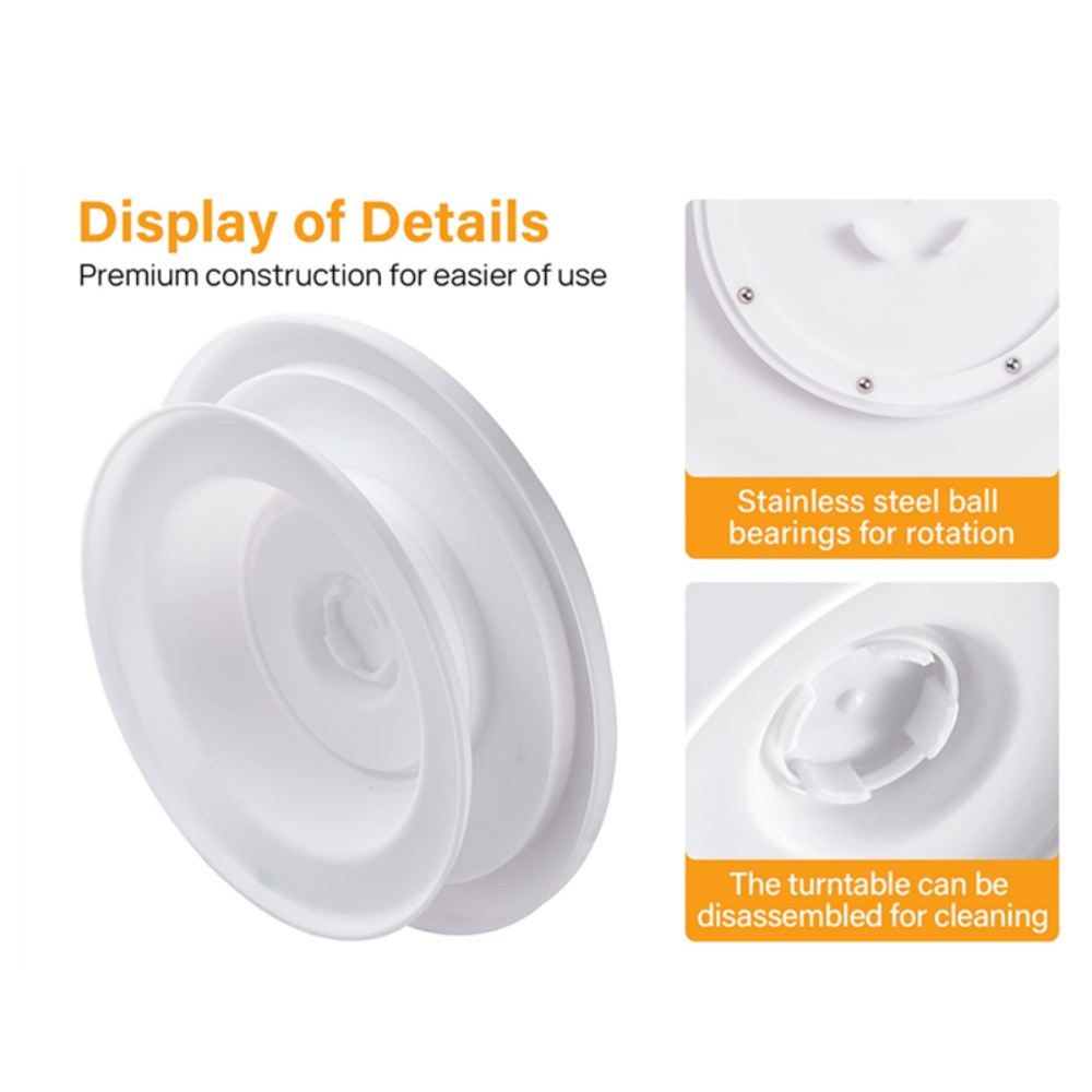 Draaibare taartplateau set met - Cake Decorating Turntable recensie en prijs