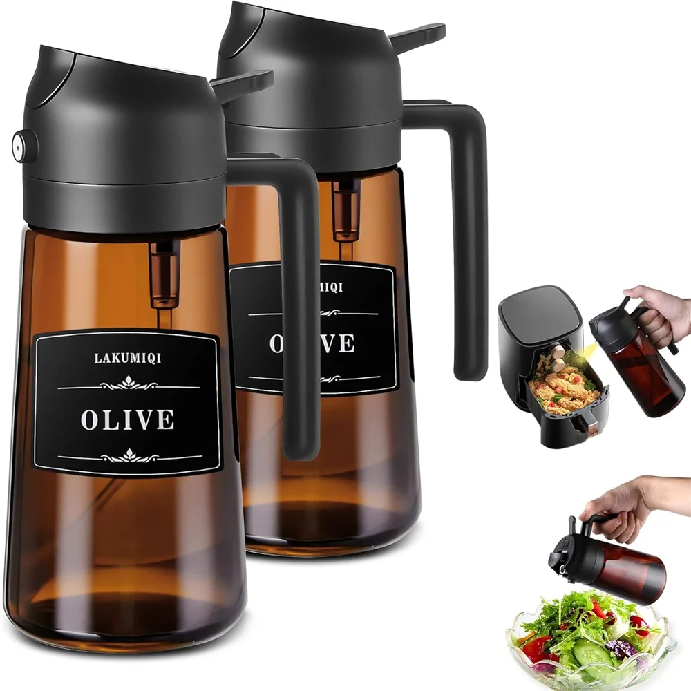 2026 2-in-1 Glazen Olieverdele - Kitchen Gadgets Oil Spray recensie en prijs