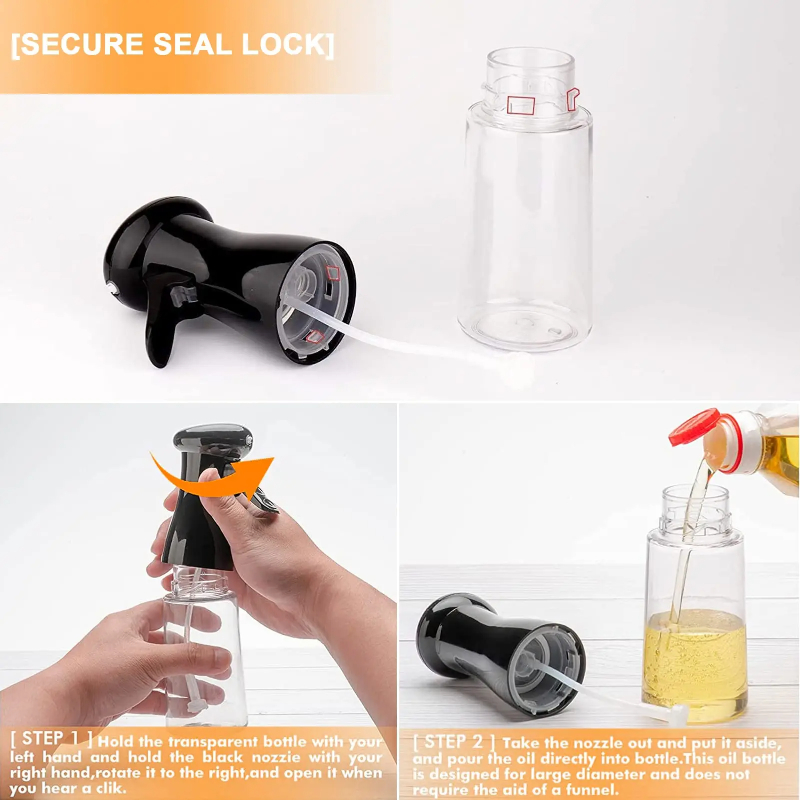 Olie Spray Fles voor Koken Keu - Kitchen Gadgets Oil Spray recensie en prijs